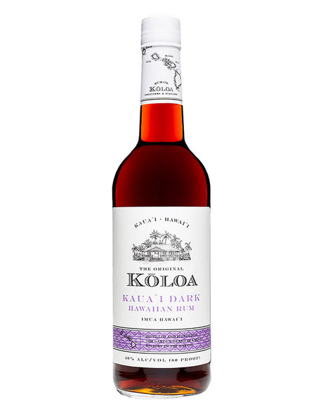 Koloa Kaua`i Dark Rum - Koloa