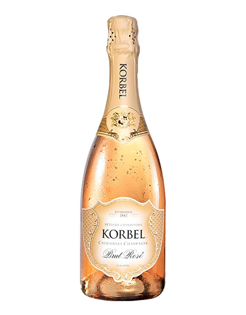 Korbel Brut Rose Champagne 750ml - Korbel