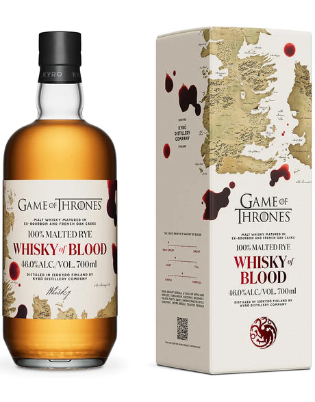 Kyro Whisky of Blood Malted Rye Whisky
