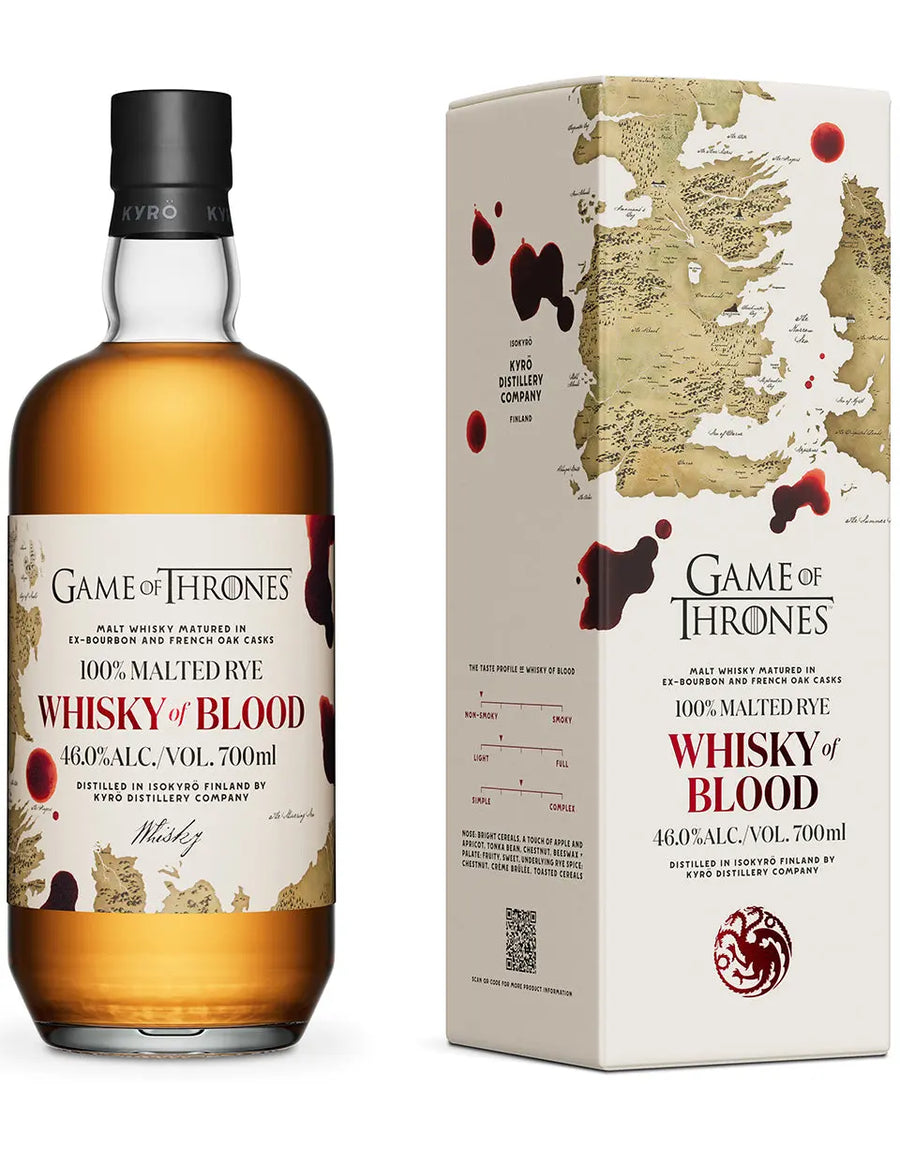 Kyro Whisky of Blood Malted Rye Whisky