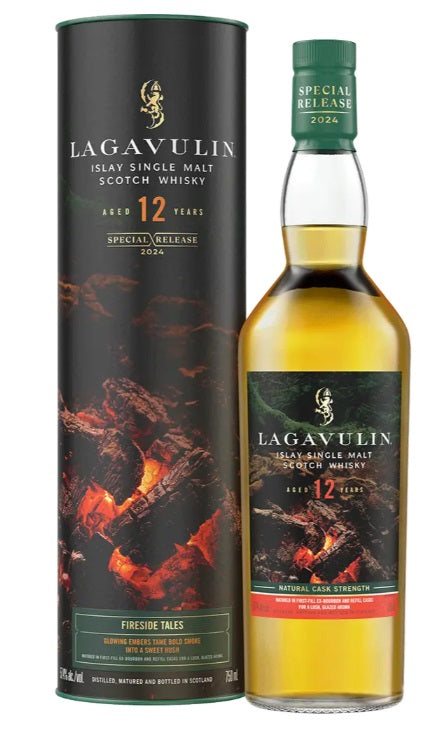 Lagavulin Fireside Tales 12 años Lanzamiento especial 2024