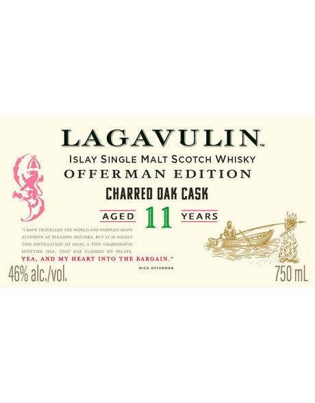 Lagavulin Offerman Edition 11 Year Charred Oak Cask Scotch - Lagavulin