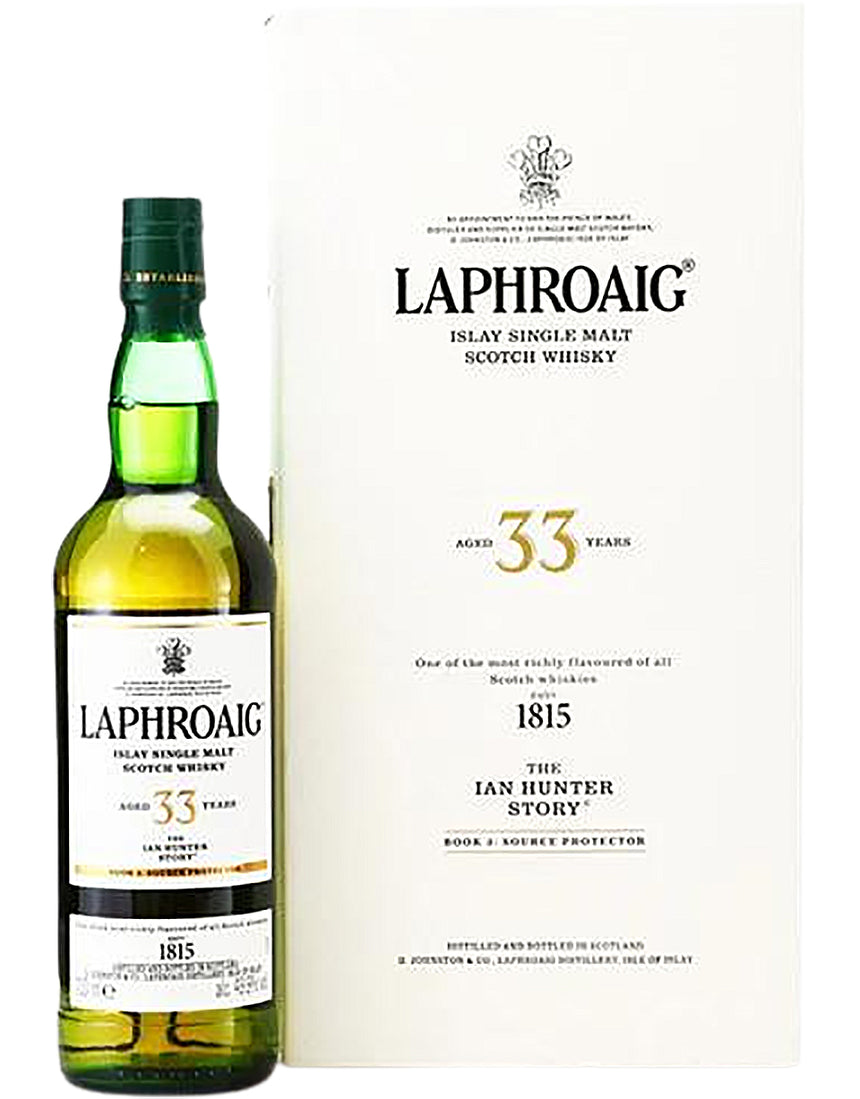 Buy Laphroaig The Ian Hunter Story 'Book 3 Source Protector' 33 Year Old