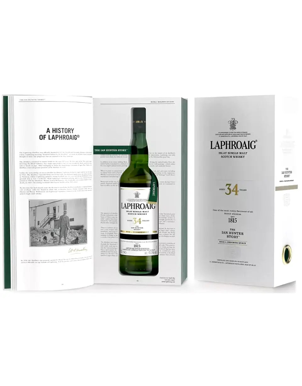 Buy Laphroaig 34 Year Old The Ian Hunter Story Scotch | Quality