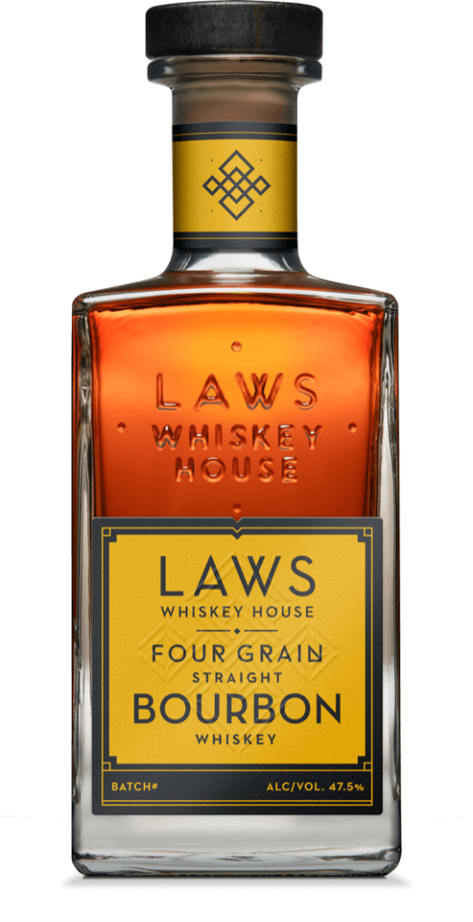 Leyes de cuatro granos de bourbon puro