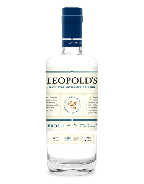 Leopold's Navy Strength American Gin - Leopold Bros