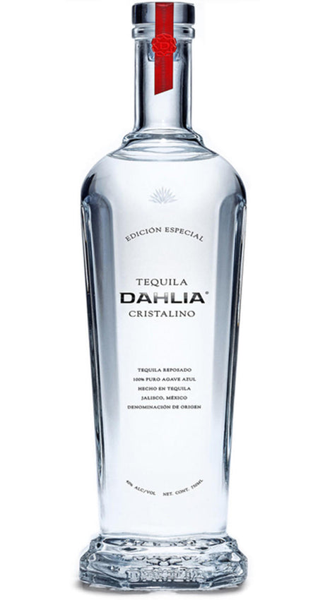 Dahlia Cristalino Tequila 750ml - Liquor