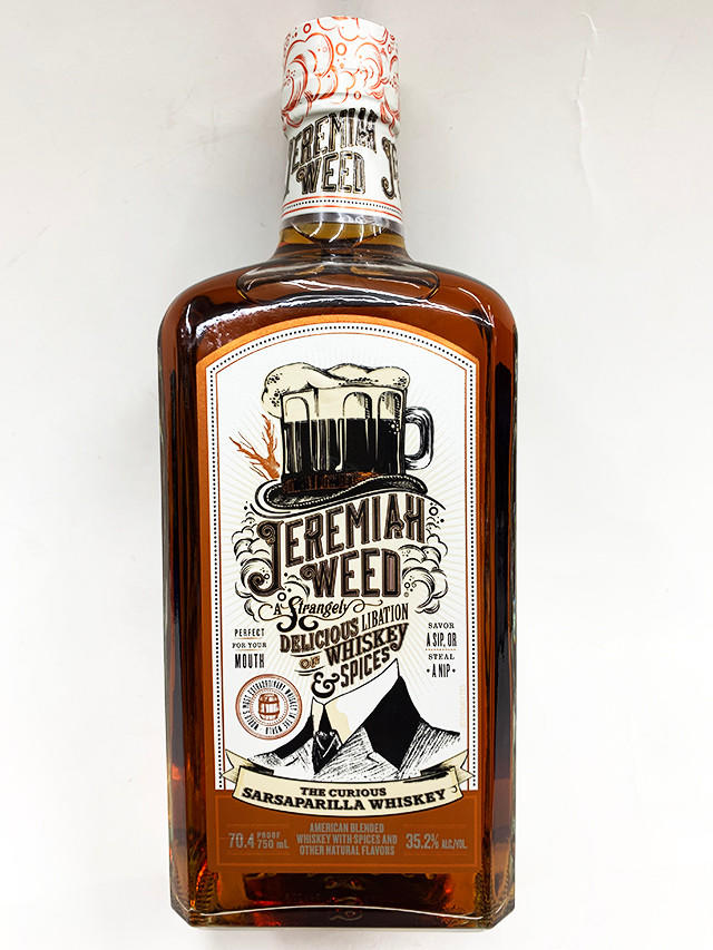 Jeremiah Weed Sarsaparilla Whiskey 750ml - Liquor