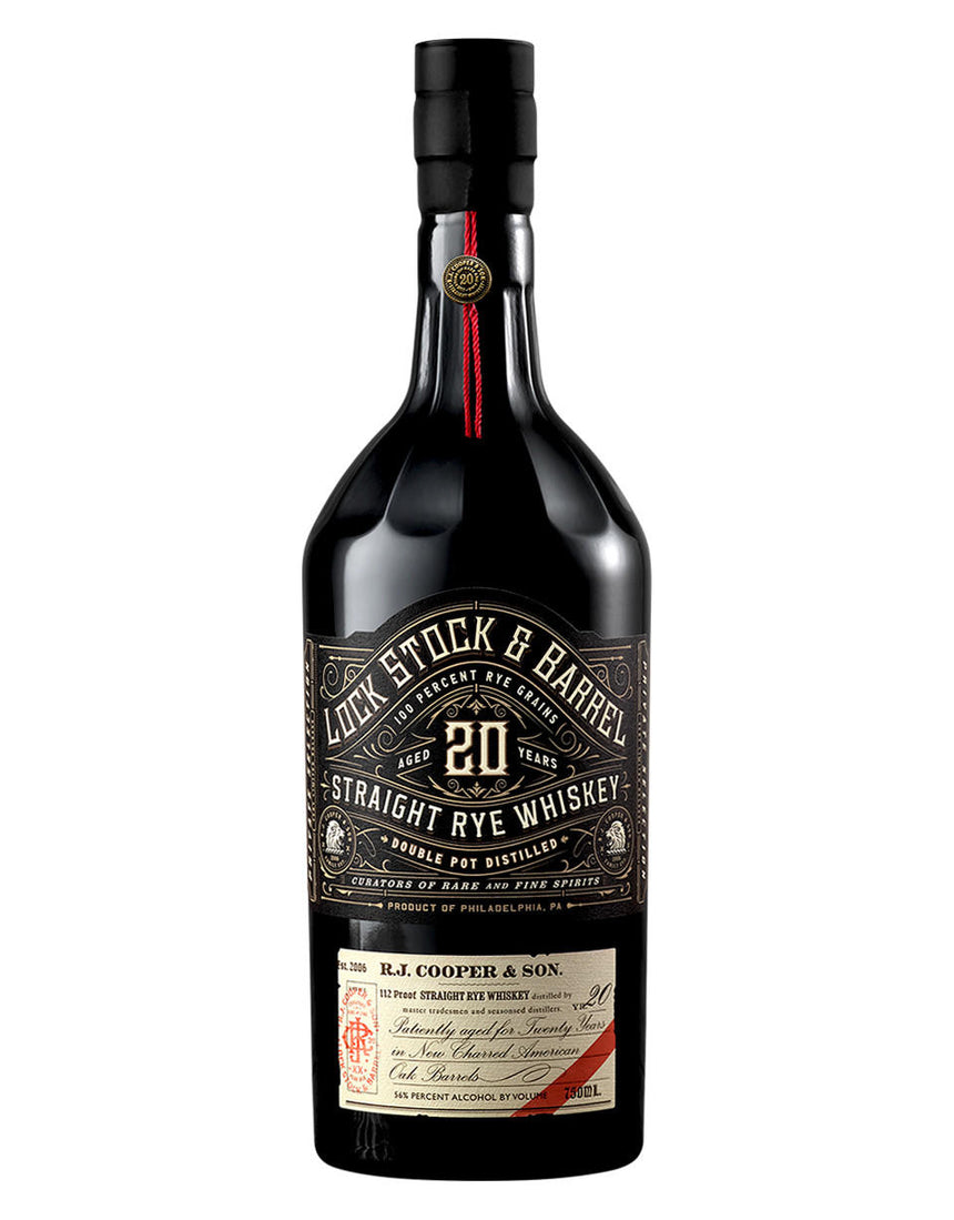 Lock Stock & Barrel 20 Year Straight Rye Whiskey - Lock Stock & Barrel