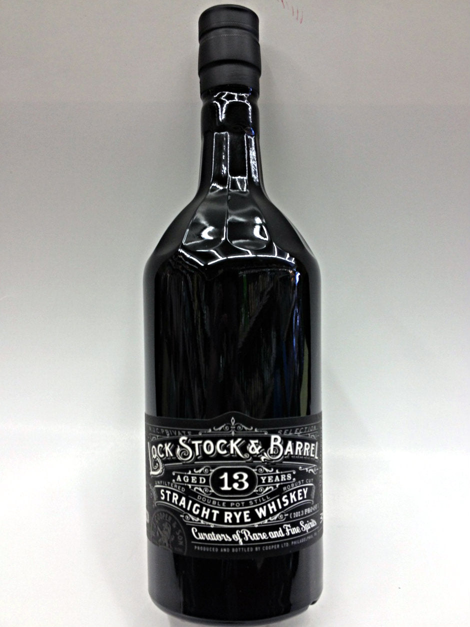 Lock Stock & Barrel 13 Year Straight Rye Whiskey - Lock Stock & Barrel