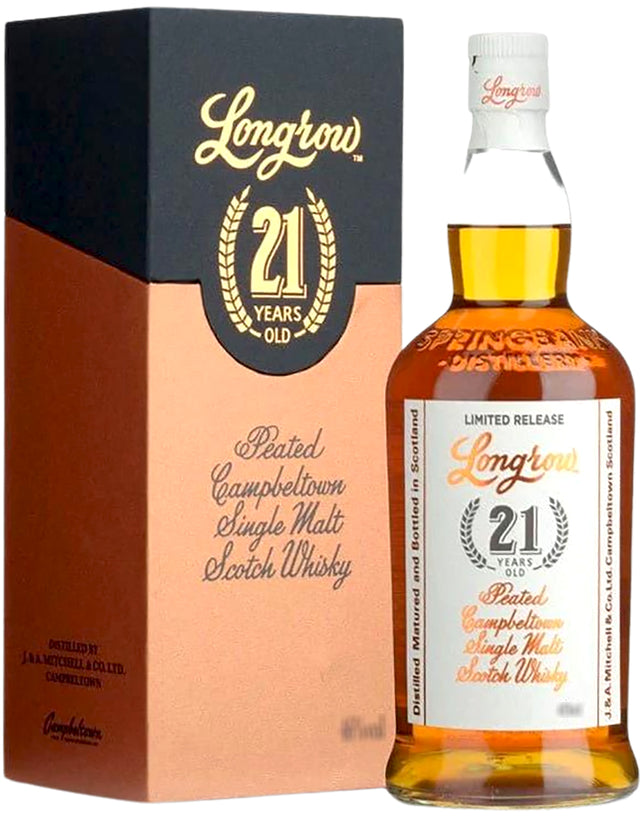 Buy Longrow 21 Year Old Peated Single Malt Scotch Whisky