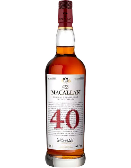 Buy The Macallan Red Collection 40 Years Old | Quality Liquor Store