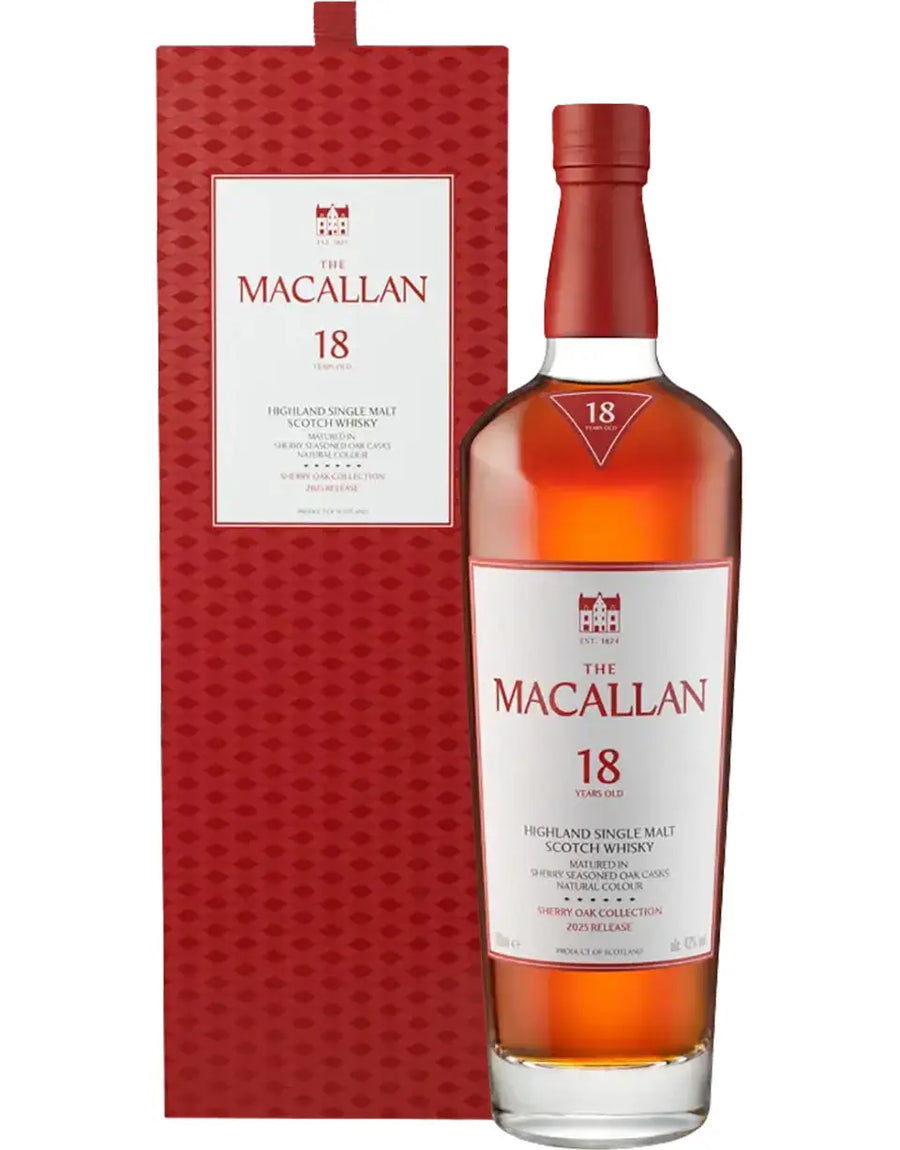 Macallan 18 Year Sherry Oak Scotch Whisky
