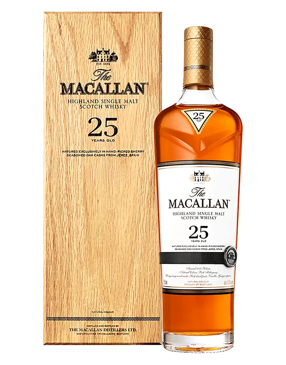 Buy The Macallan 25 Year Old Sherry Oak Scotch Whisky