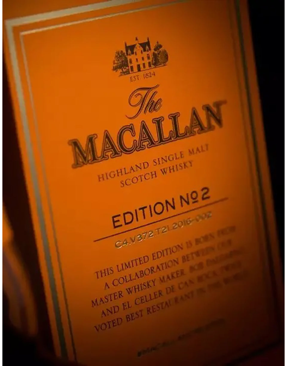 The Macallan Edition No2 Highland Single Malt Whisky