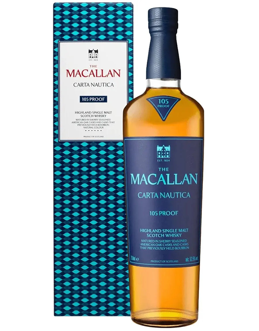 Buy The Macallan Carta Nautica 105 Proof Single Malt Scotch Whisky