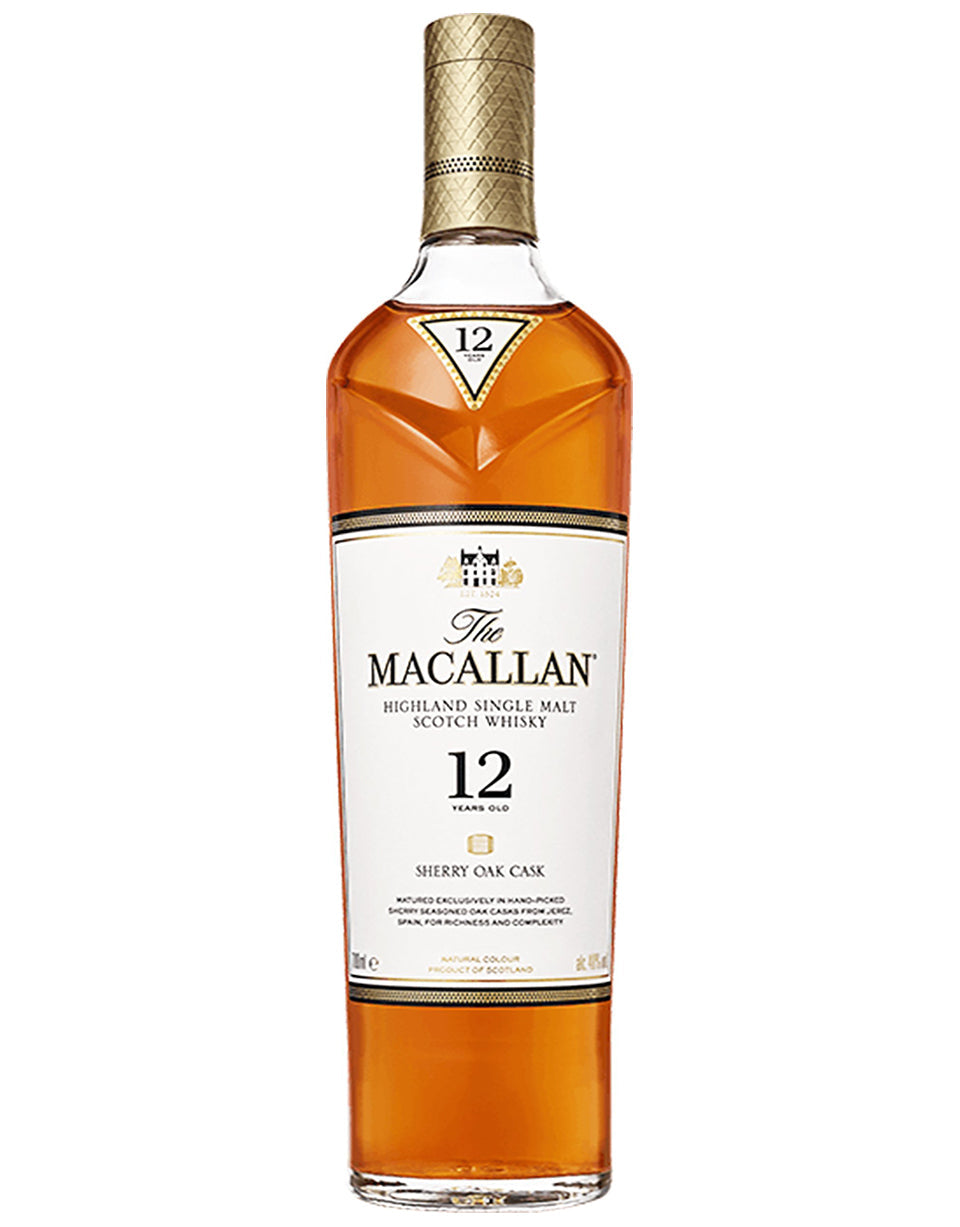 Macallan 12 Year Sherry Oak Cask 750ml - The Macallan