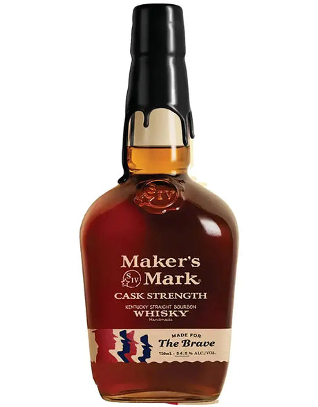 Maker's Mark Cask Strength Made For The Brave Bourbon
