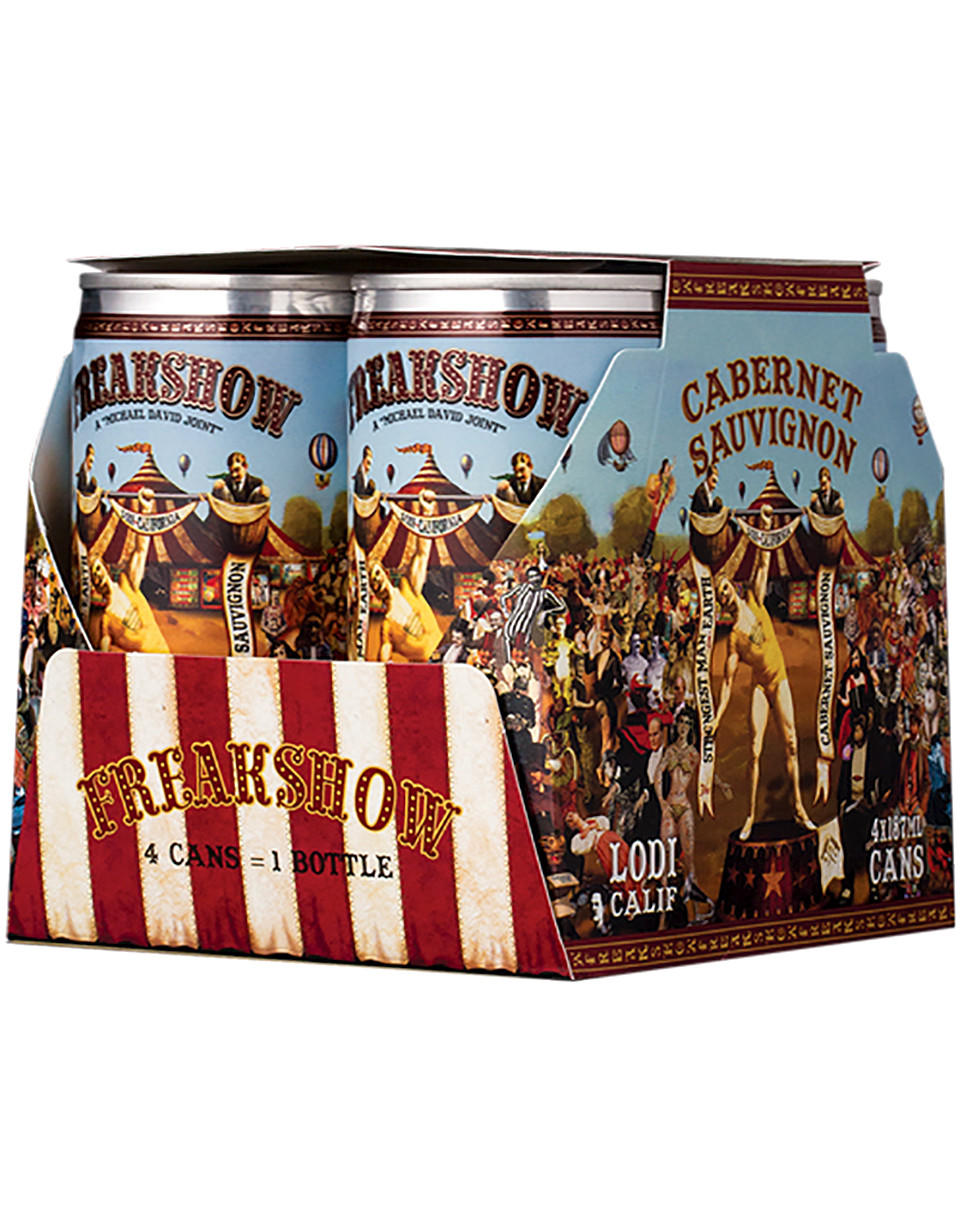 Michael David Freakshow Cabernet 4-Pack Cans | Quality Liquor Store