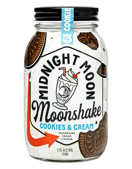 Midnight Moon Cookies & Cream Moonshake Cream Liqueur - Midnight Moon