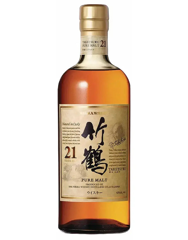 Buy Nikka Taketsuru 21 Year Old Pure Malt Japanese Whisky