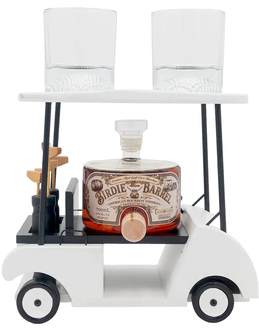 Buy Oceano Azul Birdie Barrel 6 Year Bourbon Golf Cart