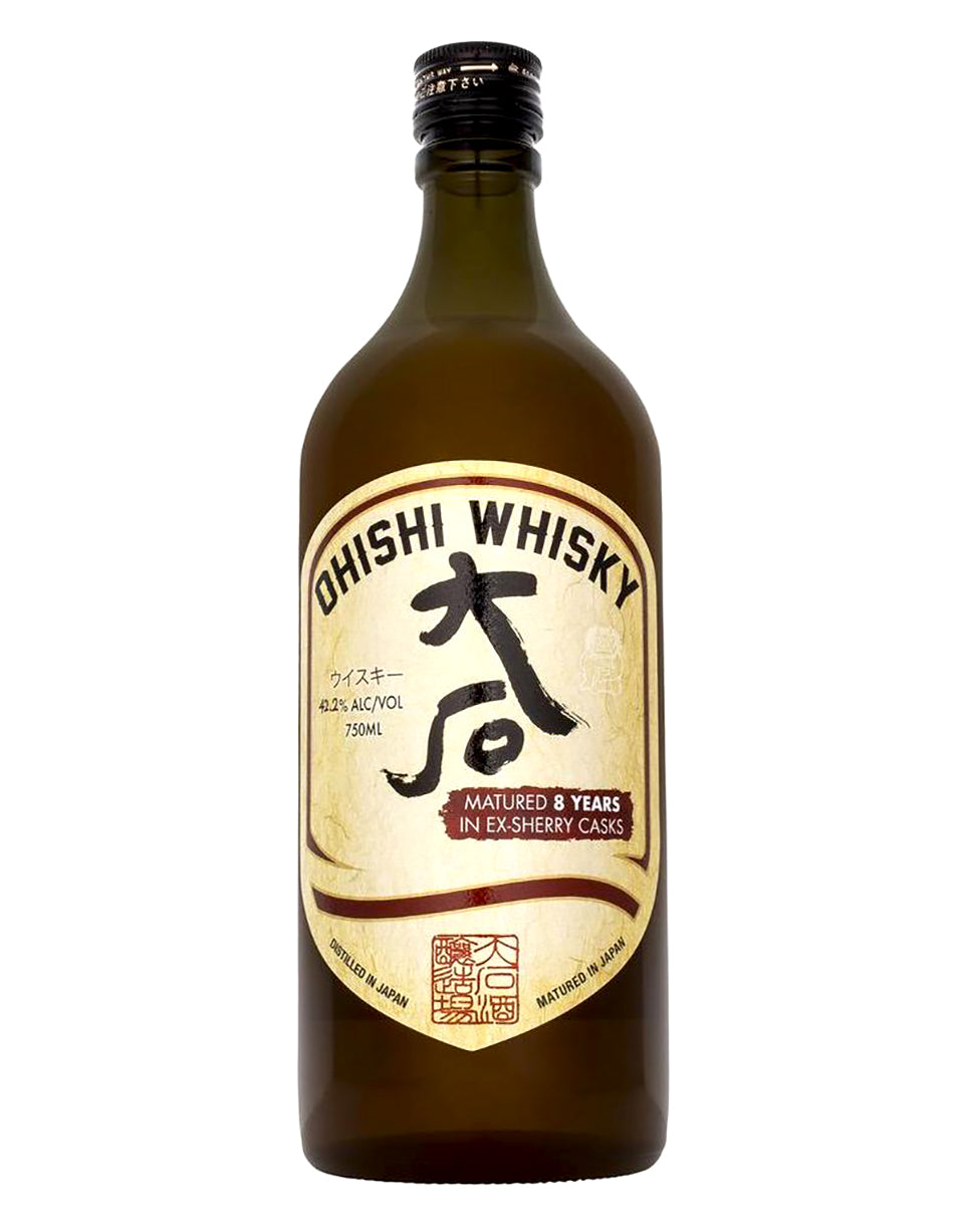 Whisky Ohishi de barril de jerez de 8 años
