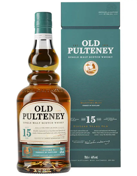 OLD PULTENEY 15年 シングルモルトウイスキー 700ml Old Pulteney 15 Years Old Single Malt Scotch Whisky | Quality