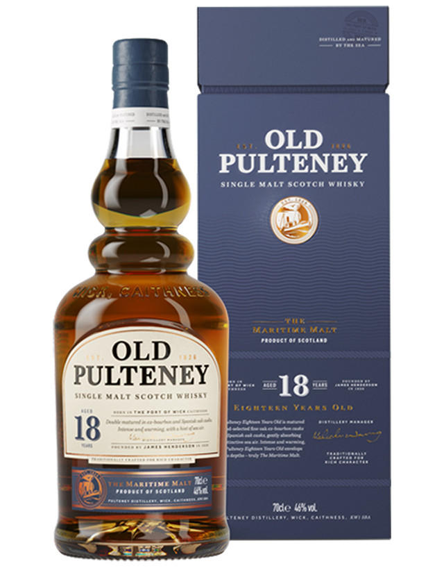 Old Pulteney 18 Year 750ml - Old Pulteney