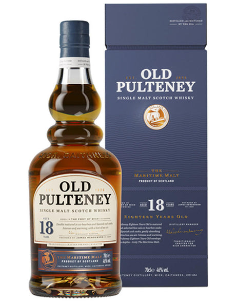 Old Pulteney 18 Year 750ml - Old Pulteney