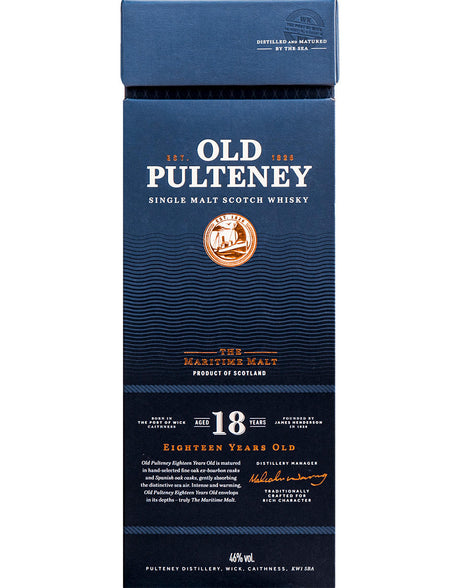 Old Pulteney 18 Year 750ml - Old Pulteney