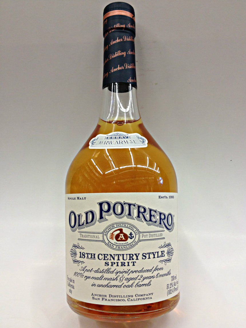 Old Potrero 18th 102.4p 750ml - Old Potrero