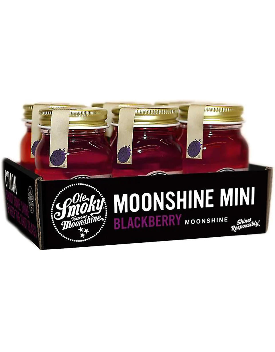 Ole Smoky Moonshine Blackberry 50ml 6-Pack - Ole Smoky