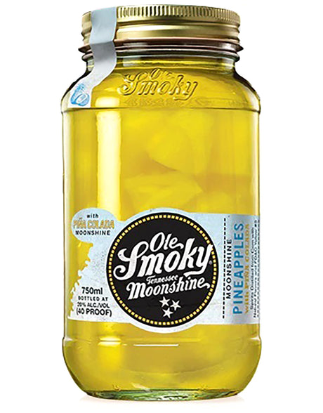 Ole Smoky Moonshine Pineapples With Pina Colada - Ole Smoky