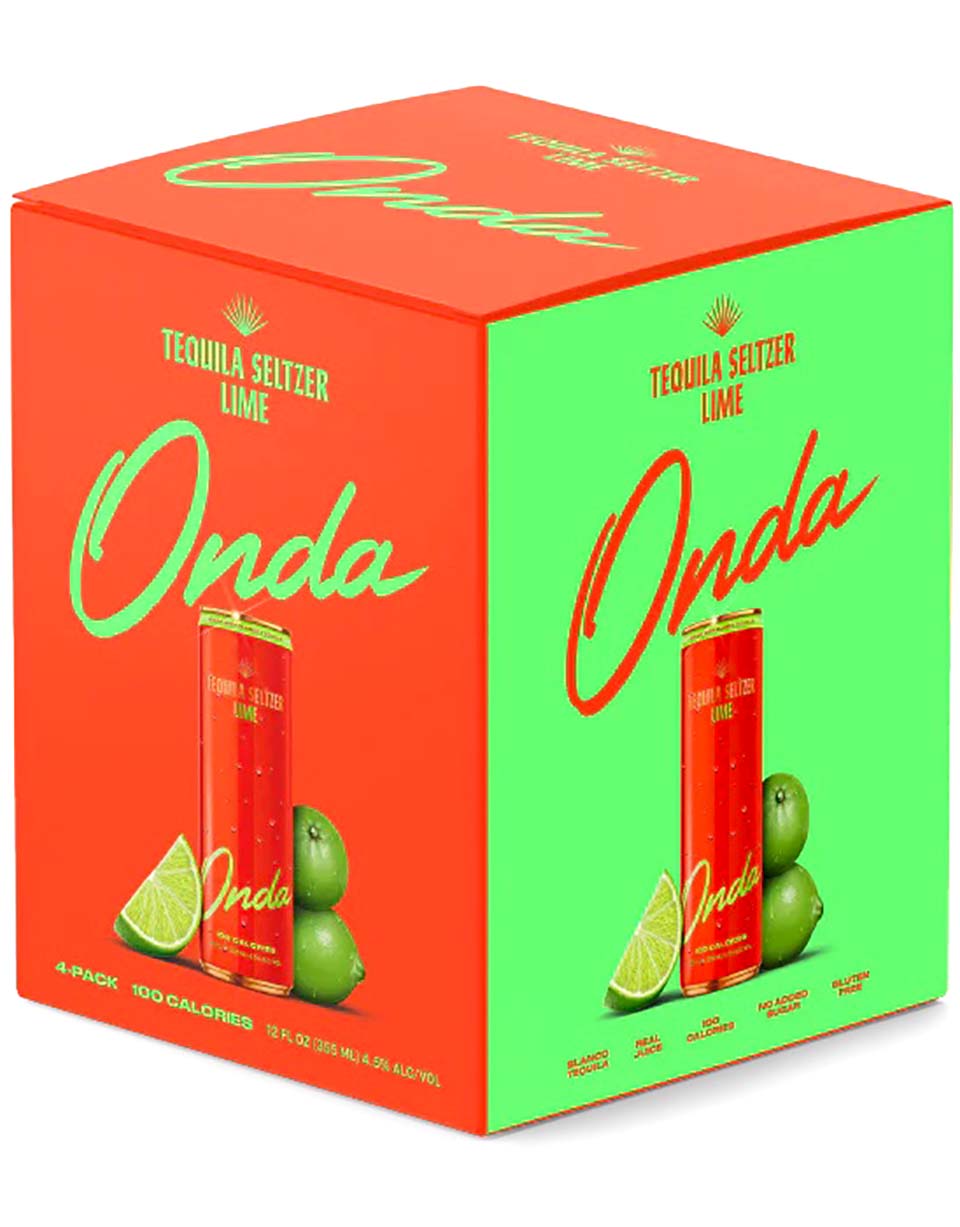 Buy Onda Sparkling Tequila Lime 4-Pack | Quality Liquor Store