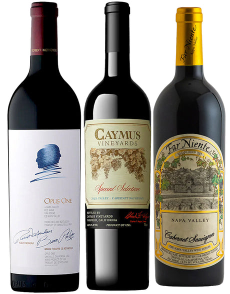 Buy Opus One, Caymus Special Select & Far Niente Cabernet 3-Pack Bundle