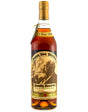 Bottle of Pappy Van Winkle's Family Reserve bourbon whiskey on a white background