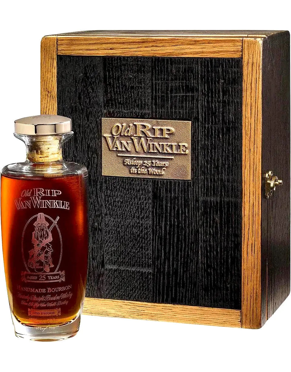 Pappy Van Winkle Old Rip Van Winkle 25 Year Old Bourbon Whiskey Pappy Van Winkle