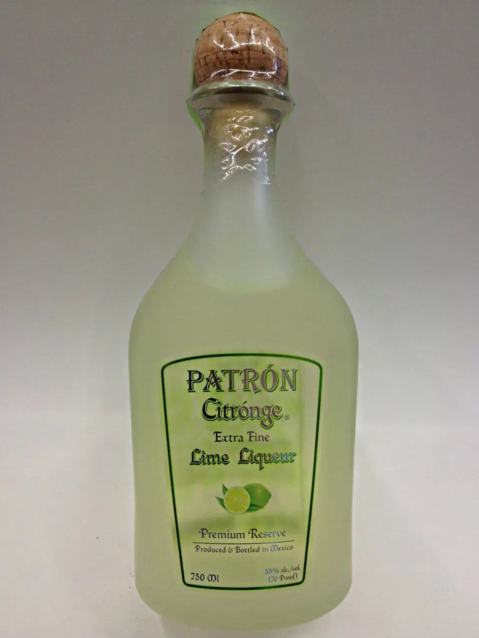 Patron Citronge Lime 750ml - Patron Tequila