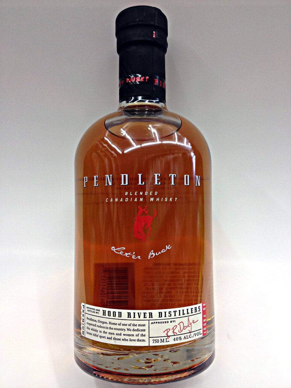 Pendleton Canadian Whisky 750ml - Pendleton