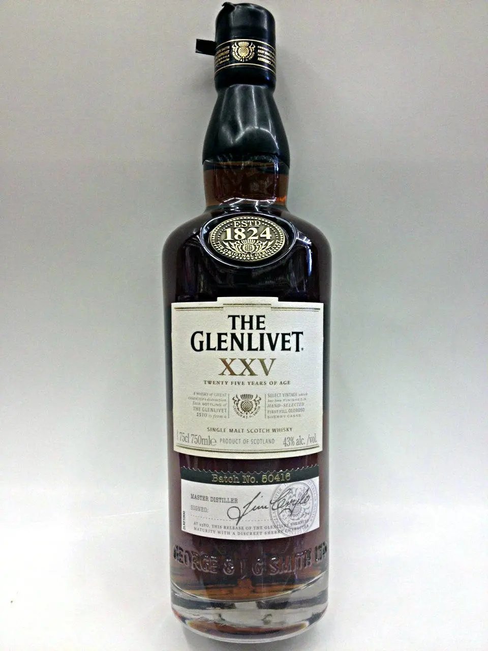 The Glenlivet 25 Year Single Malt Scotch - The Glenlivet
