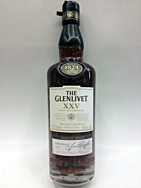 The Glenlivet 25 Year Single Malt Scotch - The Glenlivet