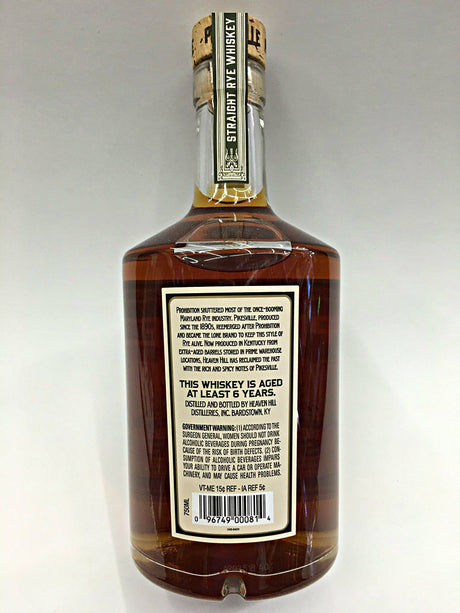 Pikesville Straight Rye 750ml - Pikesville