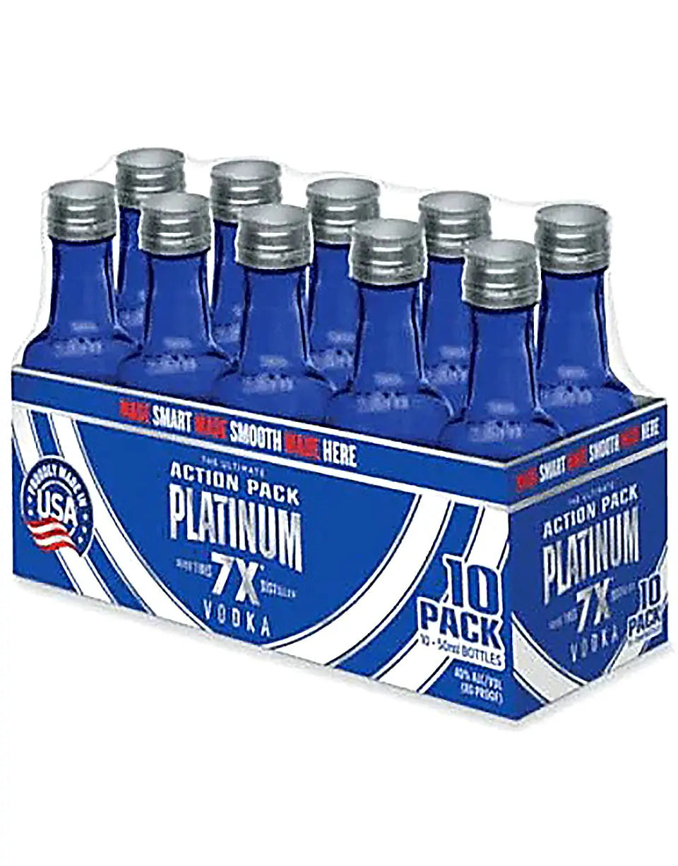 Buy Platinum 7X Vodka 10-Pack 50ml