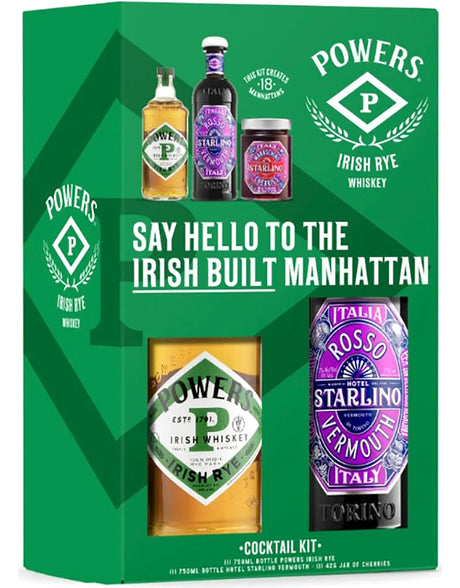 Buy Powers Rye Cocktail Kit Irish Built Manhattan