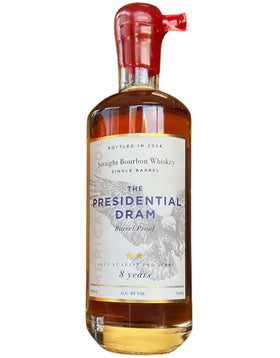 The Presidential Dram 8 Year Old Bourbon Proof & Wood