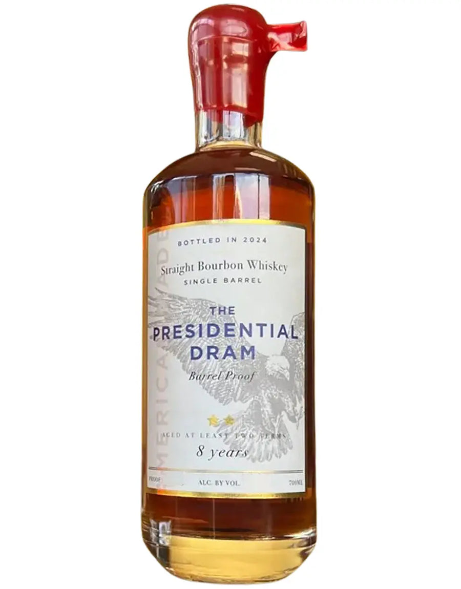 The Presidential Dram 8 Year Old Bourbon Proof & Wood