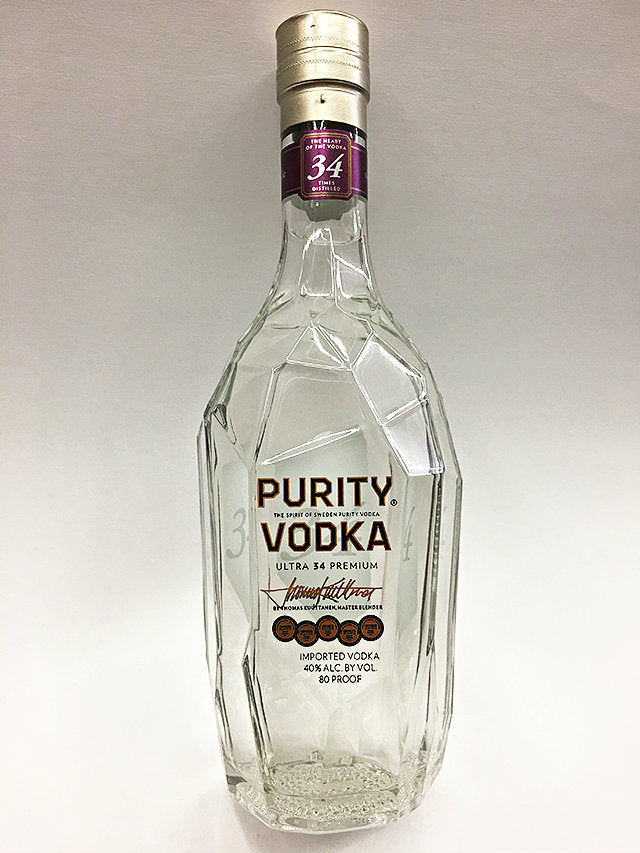 Purity Organic Vodka Ultra 34 - Purity