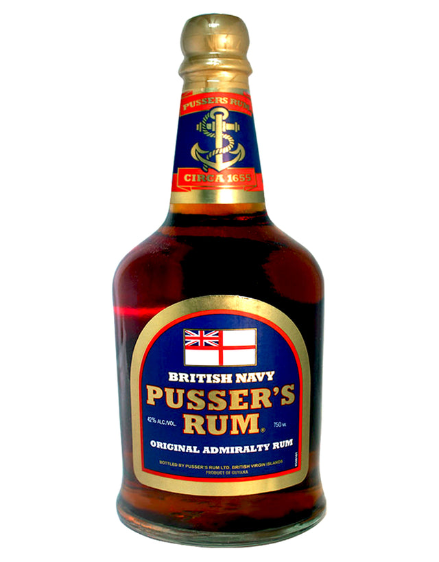 Pussers British Navy Rum 750ml - Pusser's