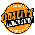 Quality Liquor Store logo featuring a vintage orange badge with Since 1949 text